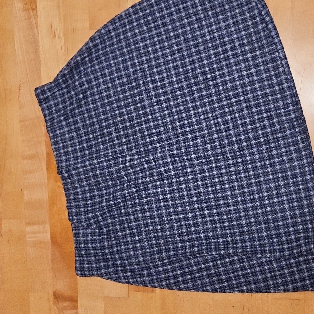 Urban Outfitters Blue Plaid Skirt Soft Stretchy